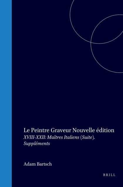 Adam Bartsch - peintre graveur, E-bok