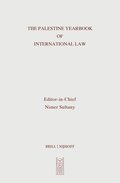 Palestine Yearbook of International Law (2023)