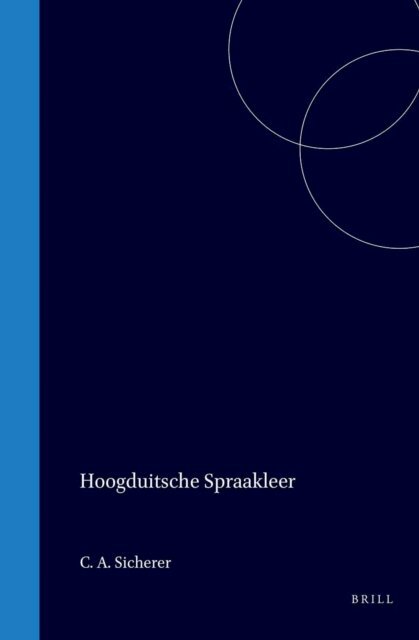 W G Brill - W. G. Brill's Hoogduitsche spraakleer, E-bok