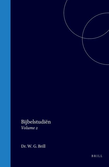W G Brill - Bijbelstudien, E-bok