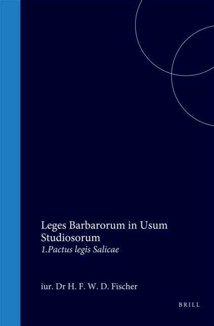 Fischer - Leges Barbarorum, E-bok