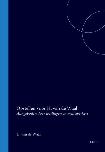 H. van de Waal - Opstellen voor H. van de Waal, E-bok