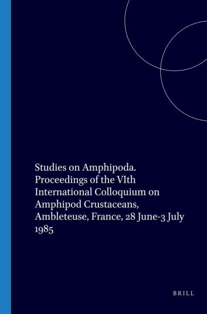 Various Authors & Editors - Studies on Amphipoda, E-bok