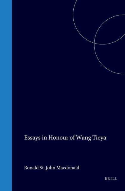 Ronald St. John Macdonald - Essays in Honour of Wang Tieya, E-bok