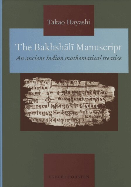 Takao Hayashi - Bakhshali Manuscript, E-bok