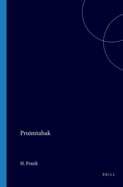 H. Frank - Pruimtabak, E-bok