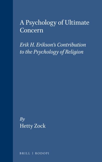 Hetty Zock - Psychology of Ultimate Concern, E-bok