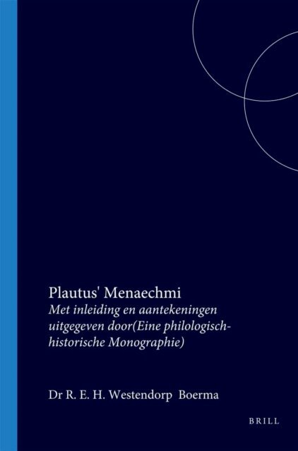 Plautus - Plautus' Menaechmi, E-bok