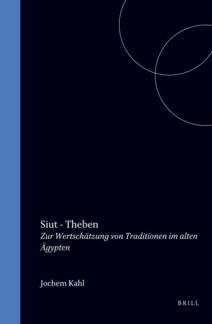 Jochem Kahl - Siut - Theben, E-bok