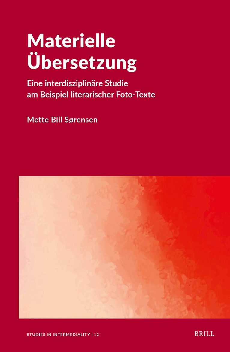Mette Biil Sørensen - Materielle Übersetzung. Eine interdisziplinäre Studie am Beispiel literarischer Foto-Texte, Inbunden