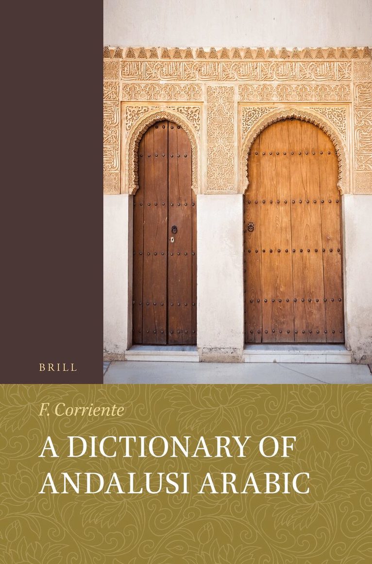 Federico Corriente - Dictionary of Andalusi Arabic, Häftad