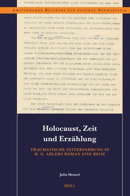 Julia Menzel - Holocaust, Zeit und Erzahlung, E-bok