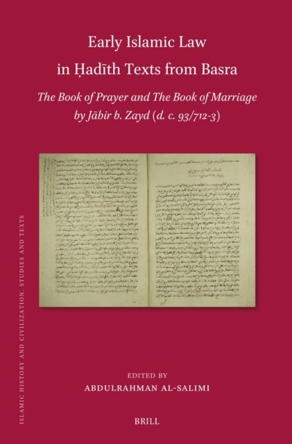 Jabir b. Zayd, Abdulrahman Al-Salimi - Early Islamic Law in Hadith Texts from Basra, E-bok