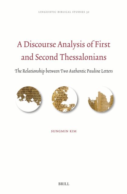 Sungmin Kim - Discourse Analysis of First and Second Thessalonians, E-bok
