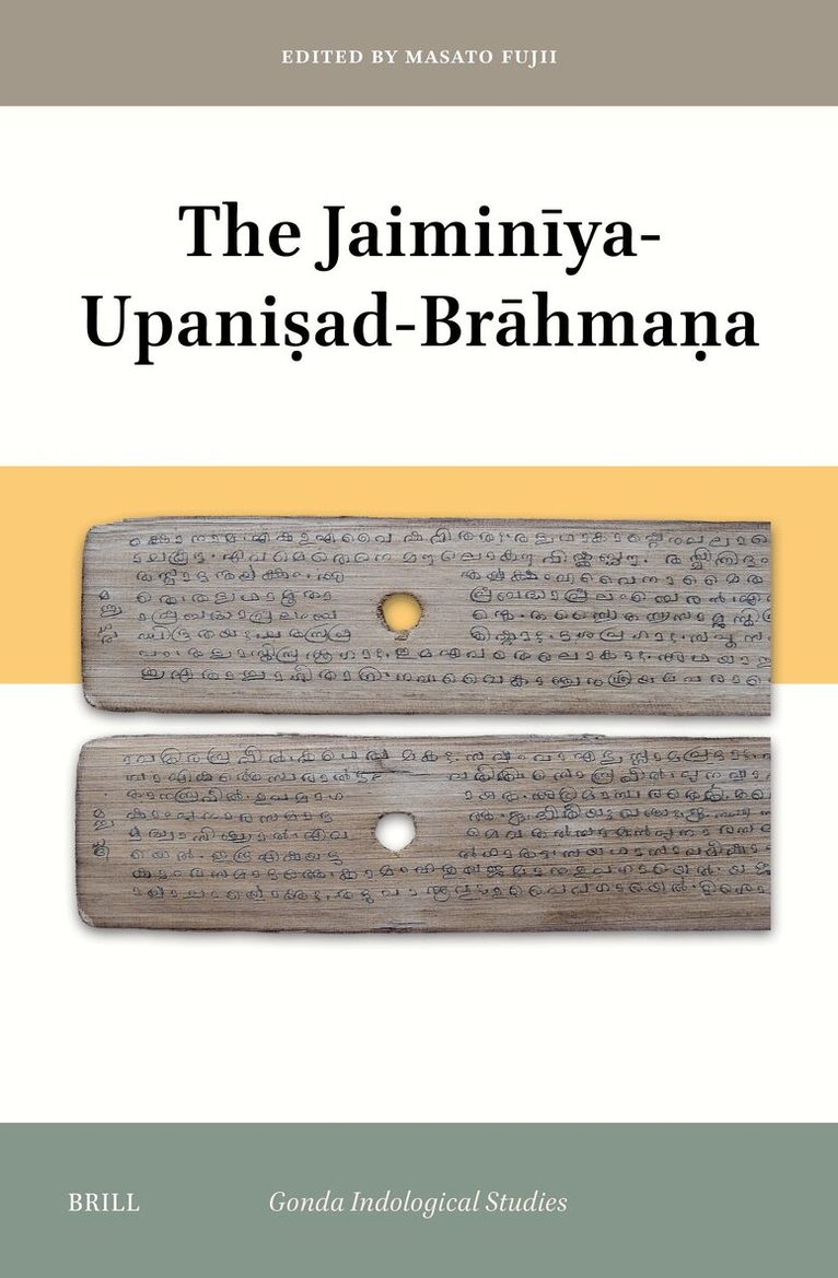 Masato Fujii - Jaiminīya-Upaniṣad-Brāhmaṇa, Inbunden
