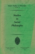 Studies in Social Philosophy