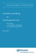Kandidatenaufstellung zur Bundestagswahl 1965