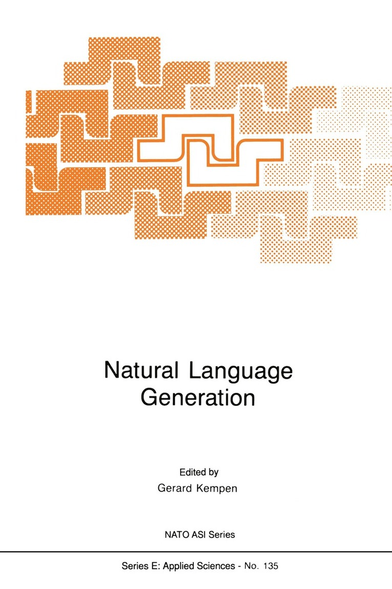 G.A. Kempen - Natural Language Generation, Inbunden