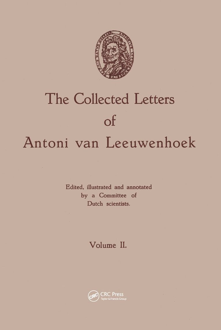 van Leeuwenhoek Antoni - Collected Letters of Antoni van Leeuwenhoek, Volume 2, Inbunden