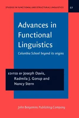 Joseph Davis, Radmila J. Gorup, Nancy Stern - Advances in Functional Linguistics, Inbunden. Tillgänglighet: Lägg i varukorg