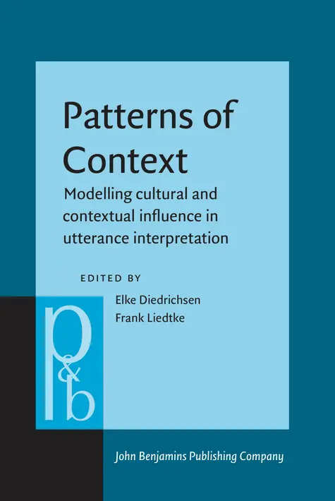 Elke Diedrichsen, Frank Liedtke - Patterns of Context, Inbunden. Tillgänglighet: Lägg i varukorg