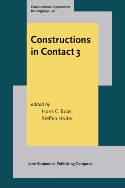 Hoder Steffen Hoder, Boas Hans C. Boas - Constructions in Contact 3, E-bok