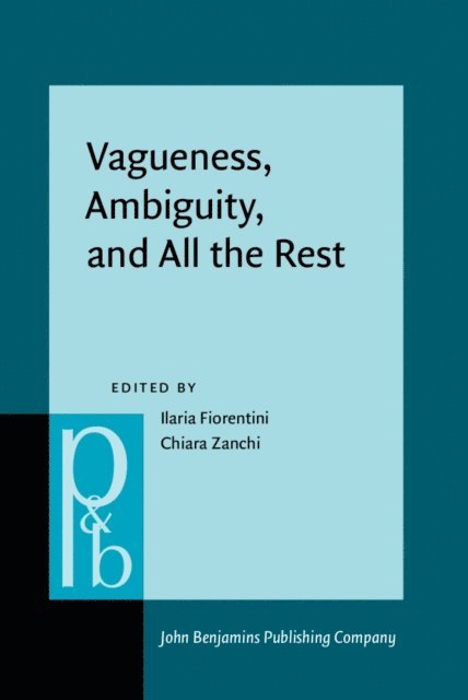 Zanchi Chiara Zanchi, Fiorentini Ilaria Fiorentini - Vagueness, Ambiguity, and All the Rest, E-bok