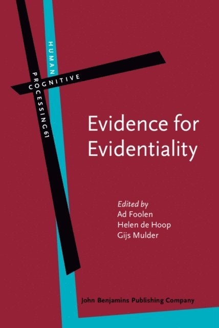 Mulder Gijs Mulder, Hoop Helen de Hoop, Foolen Ad Foolen - Evidence for Evidentiality, E-bok