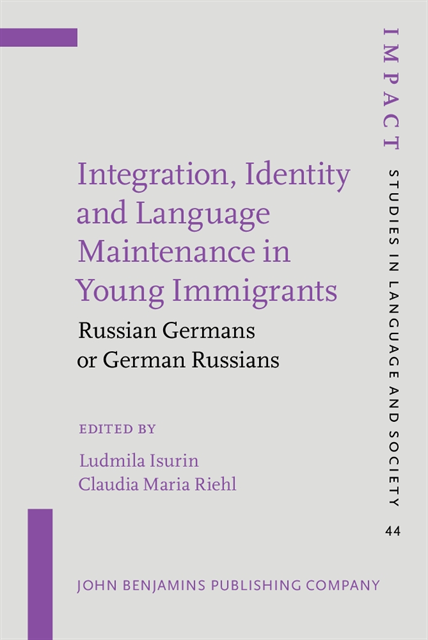 Riehl Claudia Maria Riehl, Isurin Ludmila Isurin - Integration, Identity and Language Maintenance in Young Immigrants, E-bok