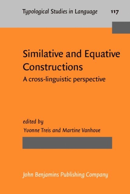 Vanhove Martine Vanhove, Treis Yvonne Treis - Similative and Equative Constructions, E-bok