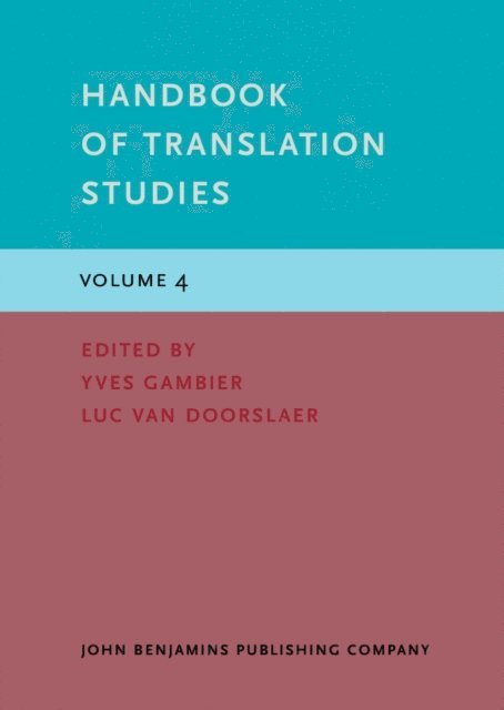 van Doorslaer Luc van Doorslaer, Gambier Yves Gambier - Handbook of Translation Studies, E-bok