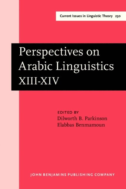 Benmamoun Elabbas Benmamoun, Parkinson Dilworth B. Parkinson - Perspectives on Arabic Linguistics, E-bok