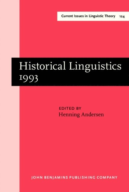 Andersen Henning Andersen - Historical Linguistics 1993, E-bok