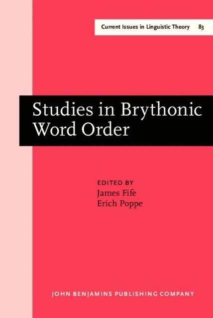 Poppe Erich Poppe, Fife James Fife - Studies in Brythonic Word Order, E-bok