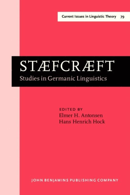 Hock Hans Henrich Hock, Antonsen Elmer H. Antonsen - STAEFCRAEFT, E-bok