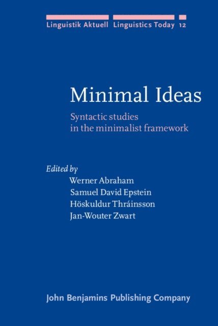 Zwart C. Jan-Wouter Zwart, Thrainsson Hoskuldur Thrainsson, Epstein Samuel David Epstein, Abraham Werner Abraham - Minimal Ideas, E-bok