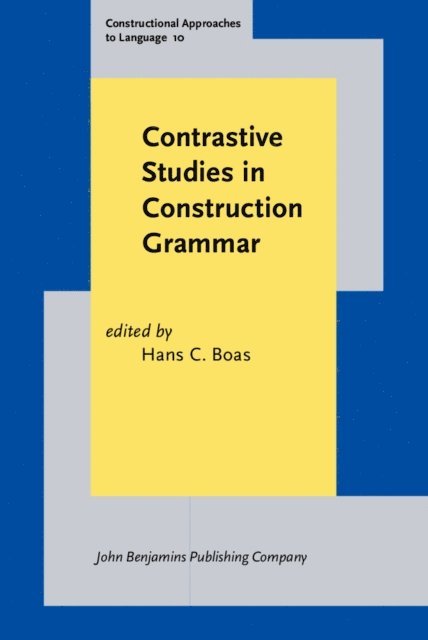 Boas Hans C. Boas - Contrastive Studies in Construction Grammar, E-bok
