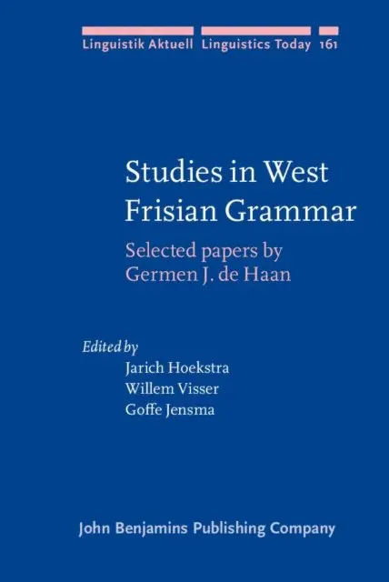 Haan Germen J. de Haan, Jensma Goffe Jensma, Visser Willem Visser, Hoekstra Jarich Hoekstra - Studies in West Frisian Grammar, E-bok. Tillgänglighet: Lägg i varukorg