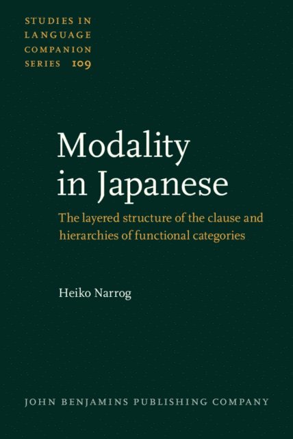 Narrog Heiko Narrog - Modality in Japanese, E-bok