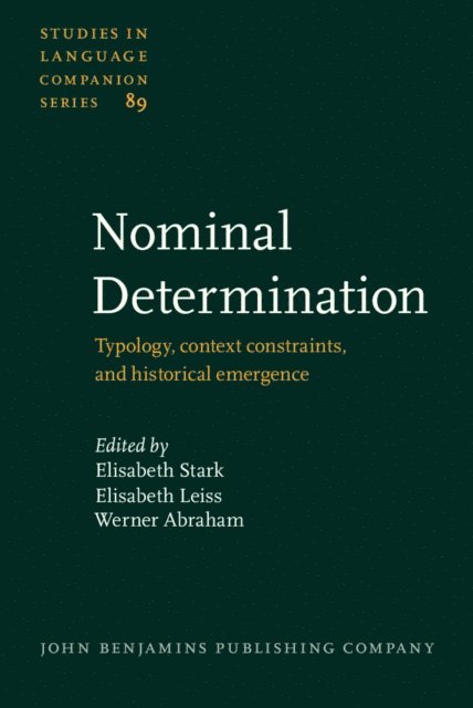 Abraham Werner Abraham, Leiss Elisabeth Leiss, Stark Elisabeth Stark - Nominal Determination, E-bok
