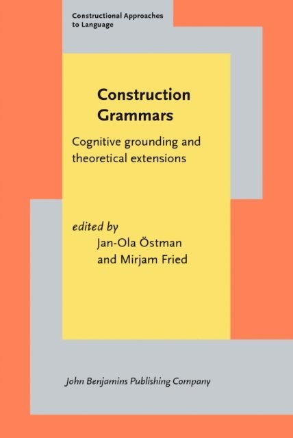 Fried Mirjam Fried, Ostman Jan-Ola Ostman - Construction Grammars, E-bok