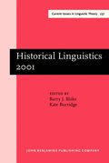 Historical Linguistics 2001