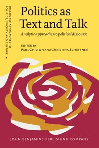 Politics as Text and Talk