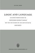 Logic and Language