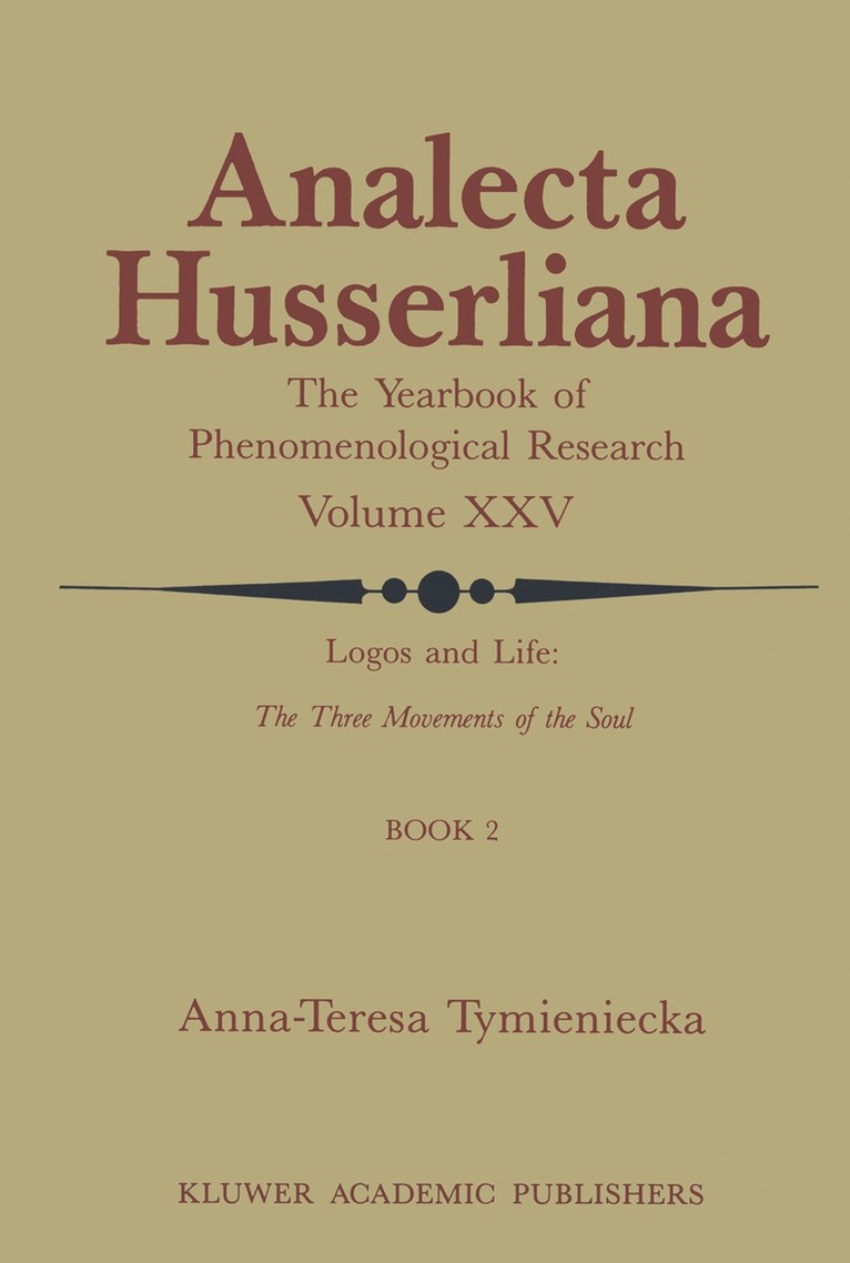 Logos and Life: The Three Movements of the Soul