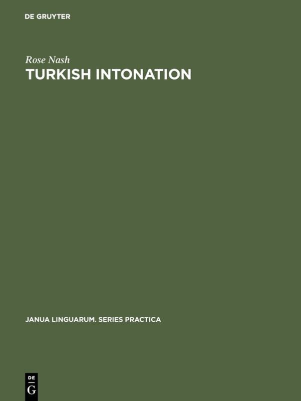 Turkish Intonation