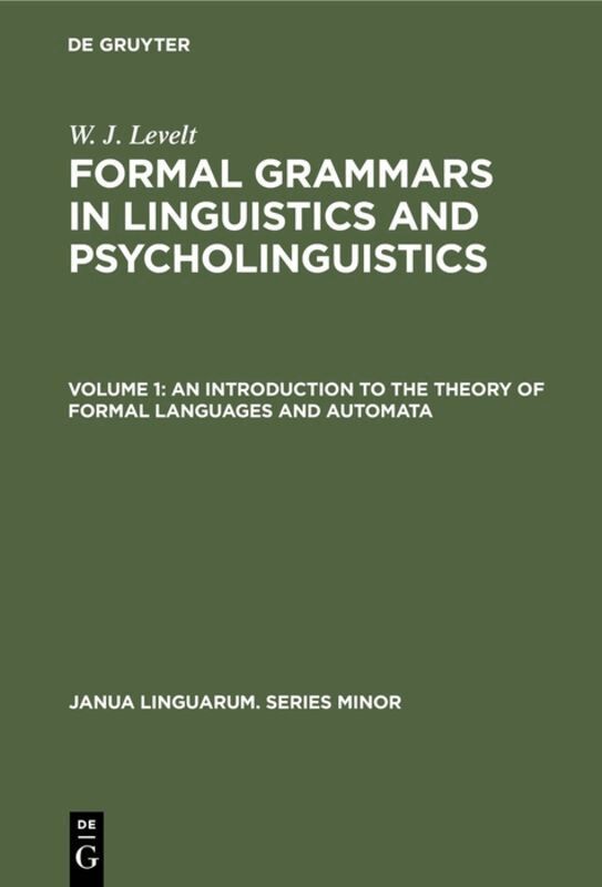 Introduction to the Theory of Formal Languages and Automata