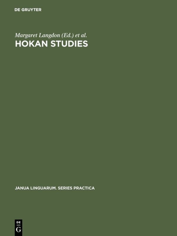 Margaret Langdon, Shirley Silver - Hokan Studies, Inbunden