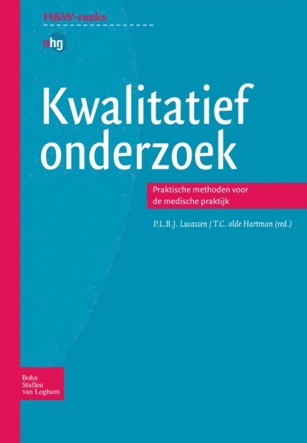 T.C. olde Hartman, P.L.B.J. Lucassen - Kwalitatief onderzoek, E-bok