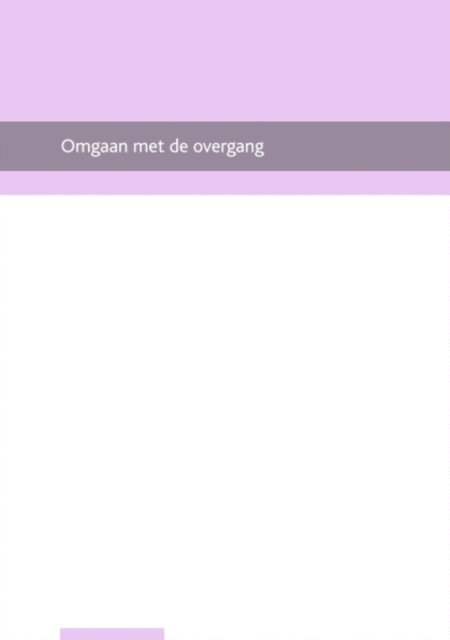 H.E. van der Horst, J. Kragten - Omgaan met de overgang, E-bok
